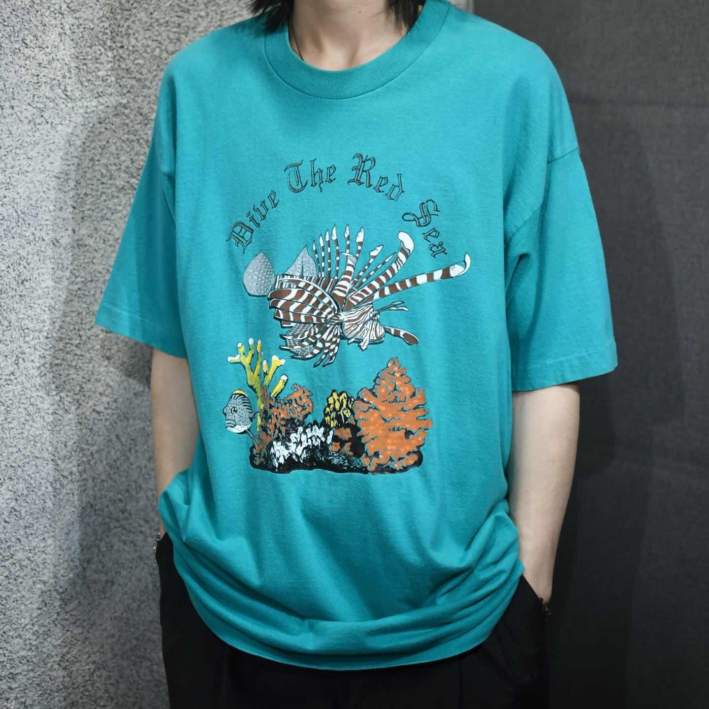 古着通販】古着 90s USA製 シングルステッチ スーベニアTシャツ