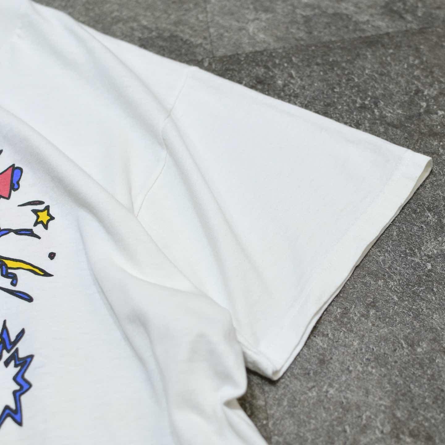 古着通販】古着 90s USA製 スーパー チャリティーイベント Tシャツ 白T