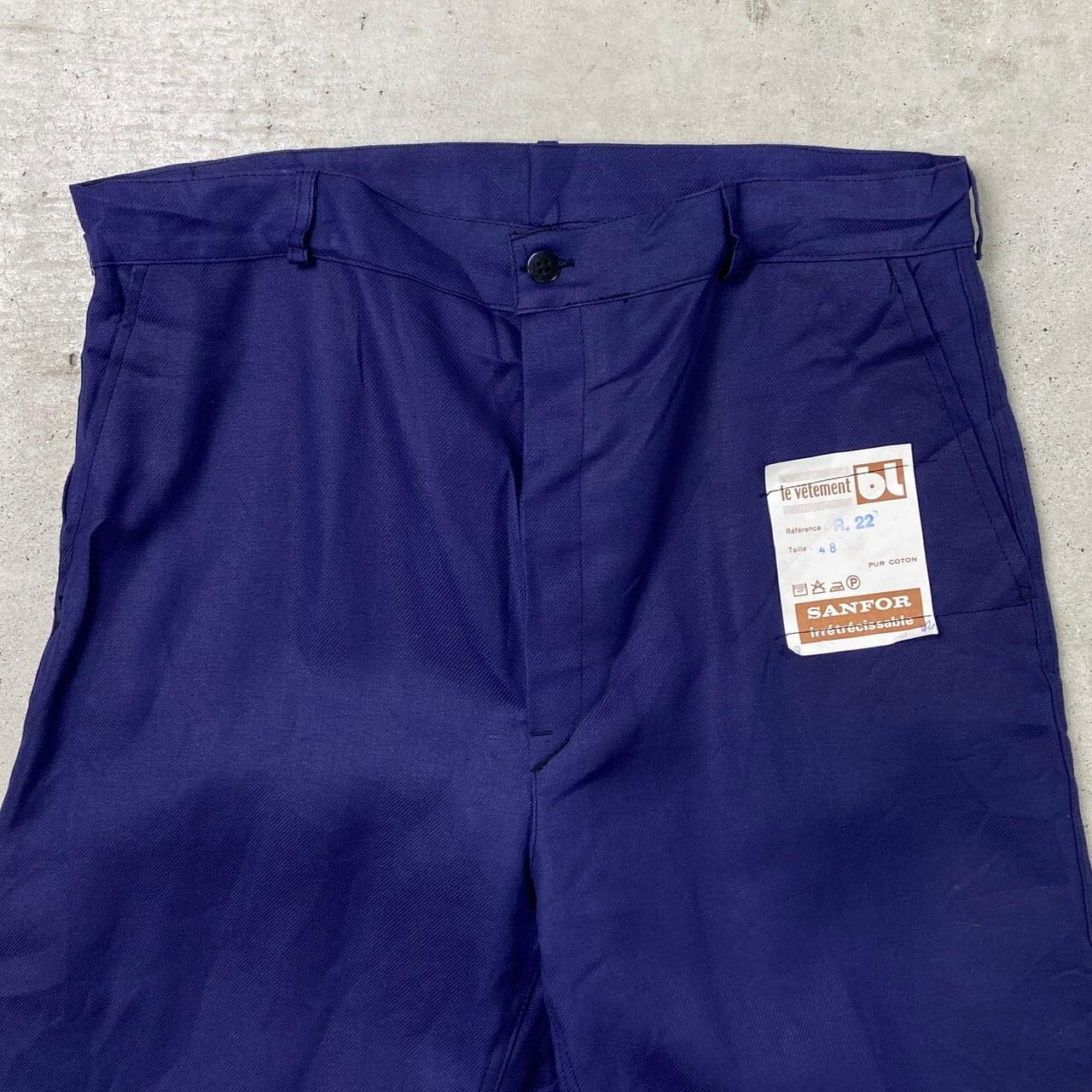 古着通販】60年代頃 DEADSTOCK NOS Le vetement SANFOR ユーロワーク