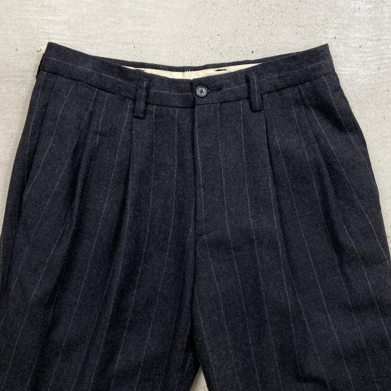 古着通販】90年代 GAP PREMIUM ウールスラックスパンツ 2タック ピン