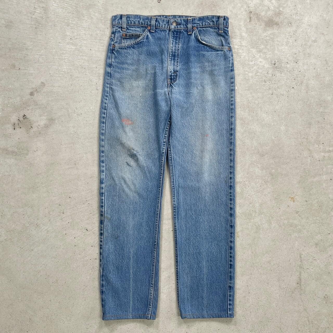 古着通販】80年代 USA製 Levi's リーバイス 505 テーパード ワイド