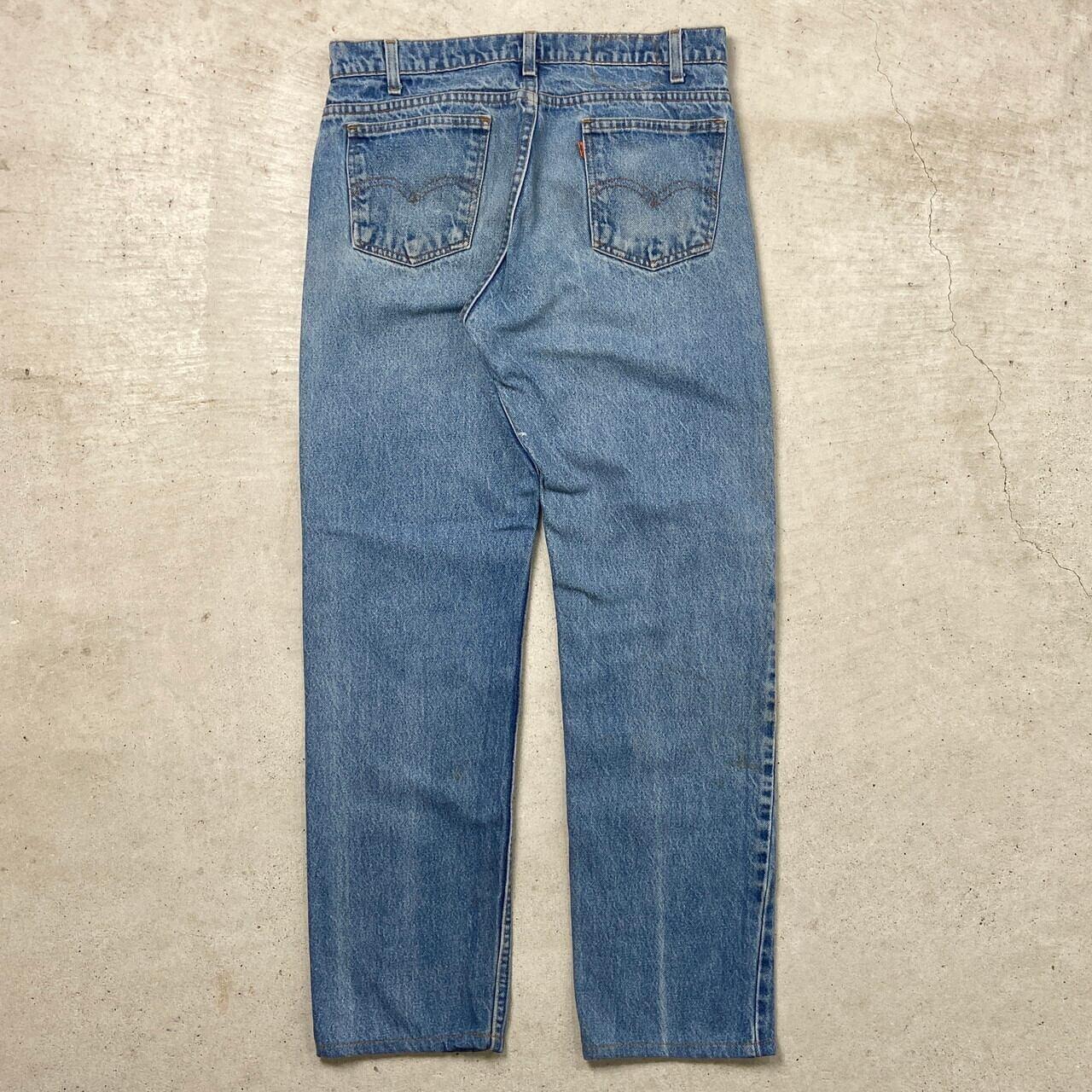 古着通販】80年代 USA製 Levi's リーバイス 505 テーパード ワイド
