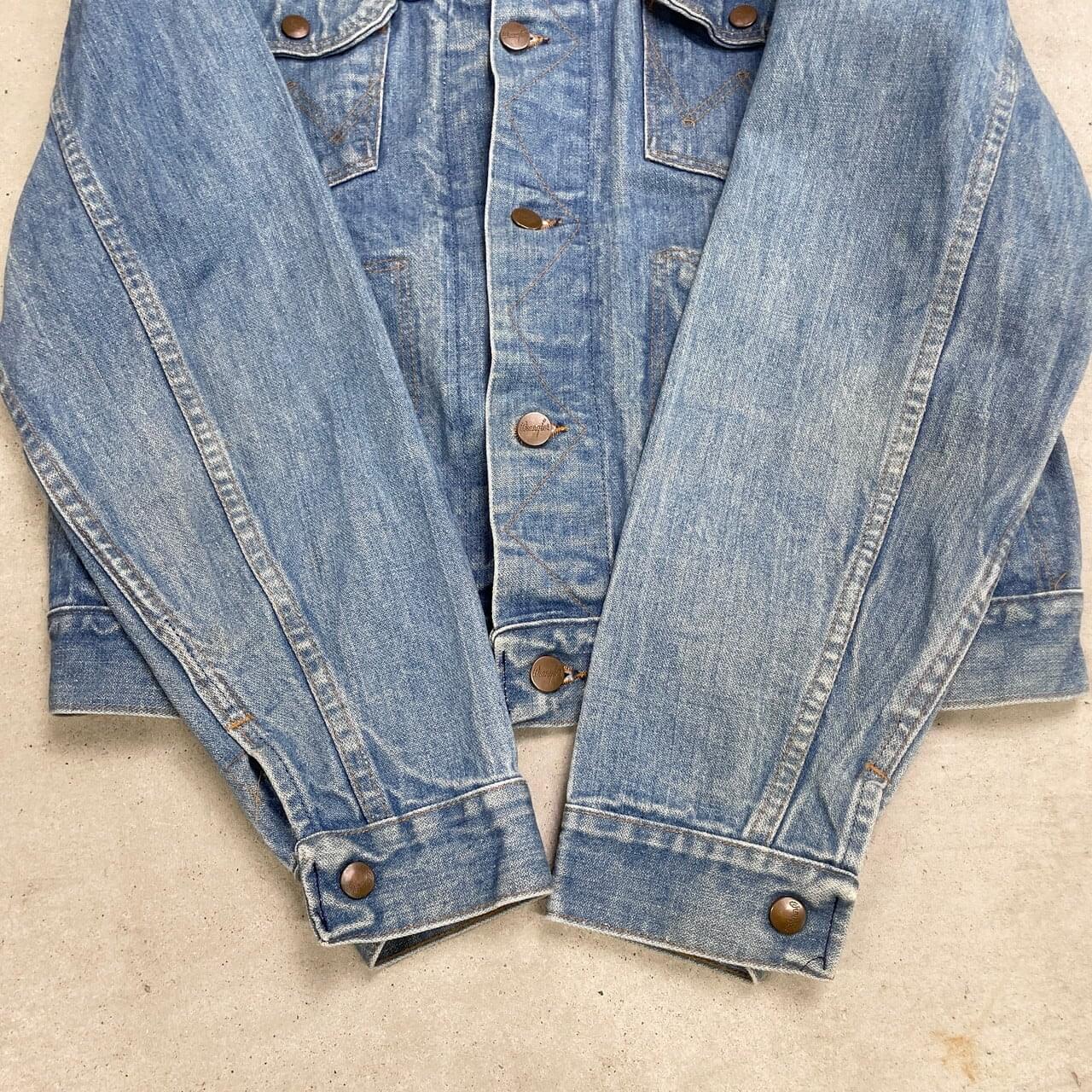 古着通販】70年代 USA製 Wrangler ラングラー デニムジャケット 三角