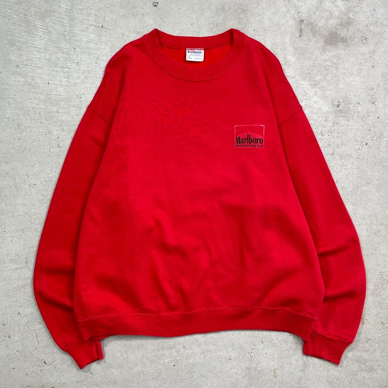 ゆ*様 80's 90's ヘインズ Marlboro スウェット USA製L 古着通販】80年代 USA製 Hanes ヘインズ Marlboro マルボロ スウェット