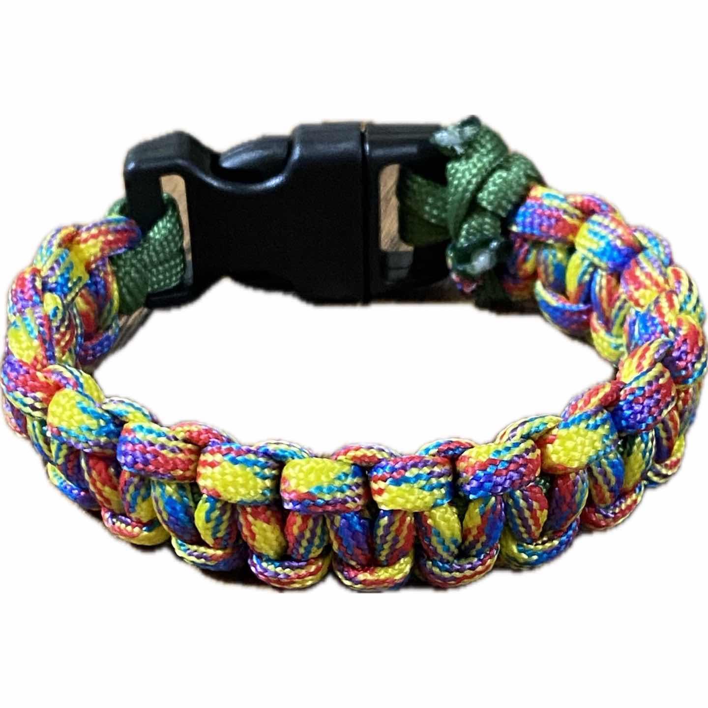 handmade ハンドメイド　rainbowテックコードブレスレット 古着通販】handmade ハンドメイド rainbowテックコードブレスレット