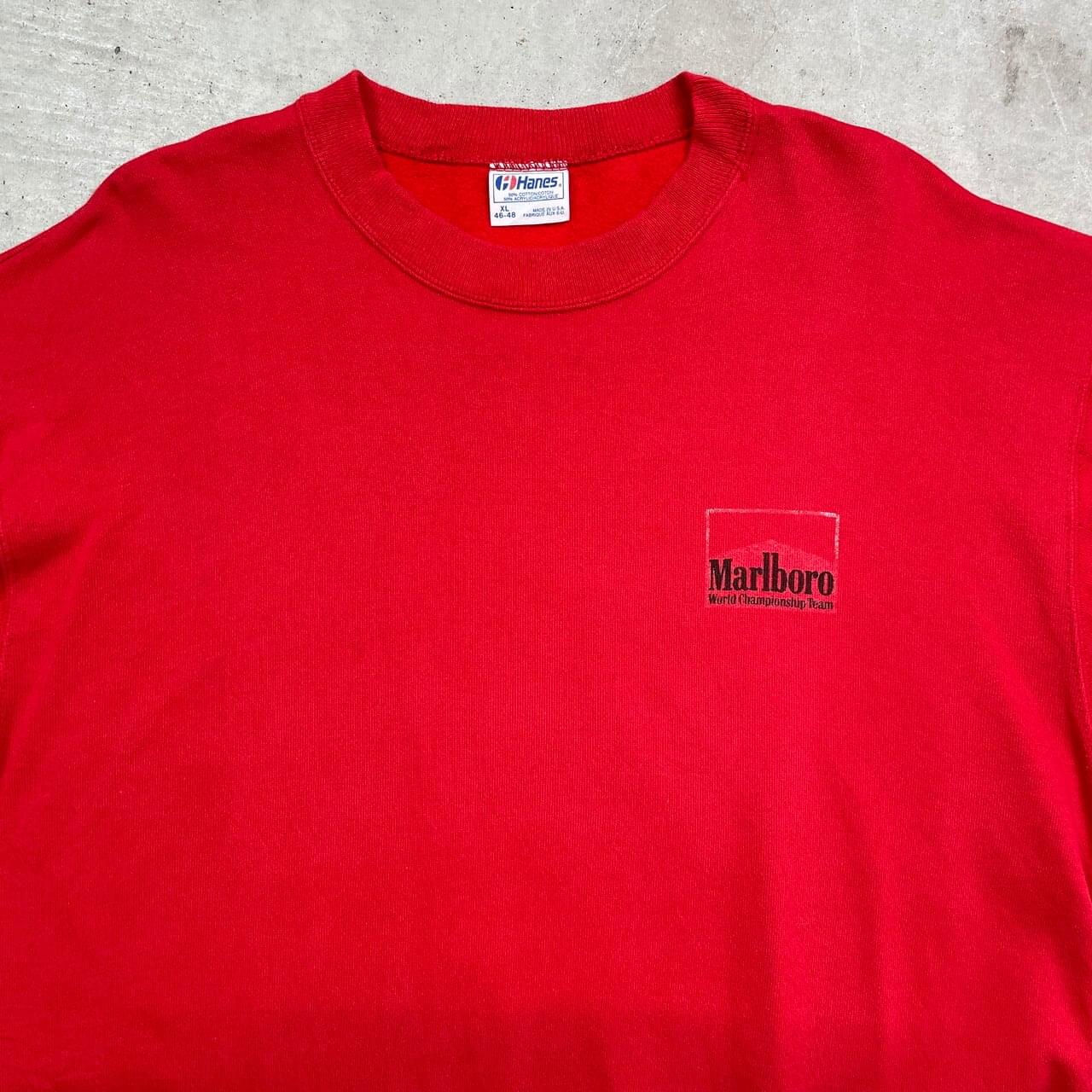 古着通販】80年代 USA製 Hanes ヘインズ Marlboro マルボロ スウェット