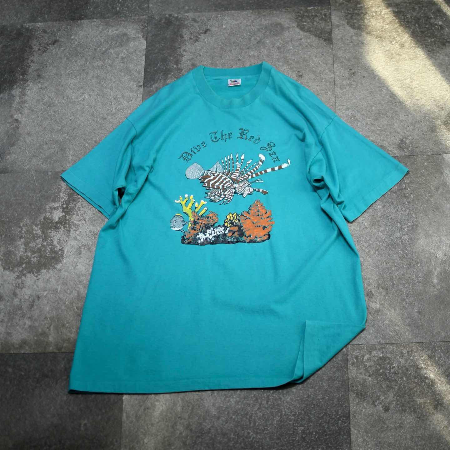 古着通販】古着 90s USA製 シングルステッチ スーベニアTシャツ
