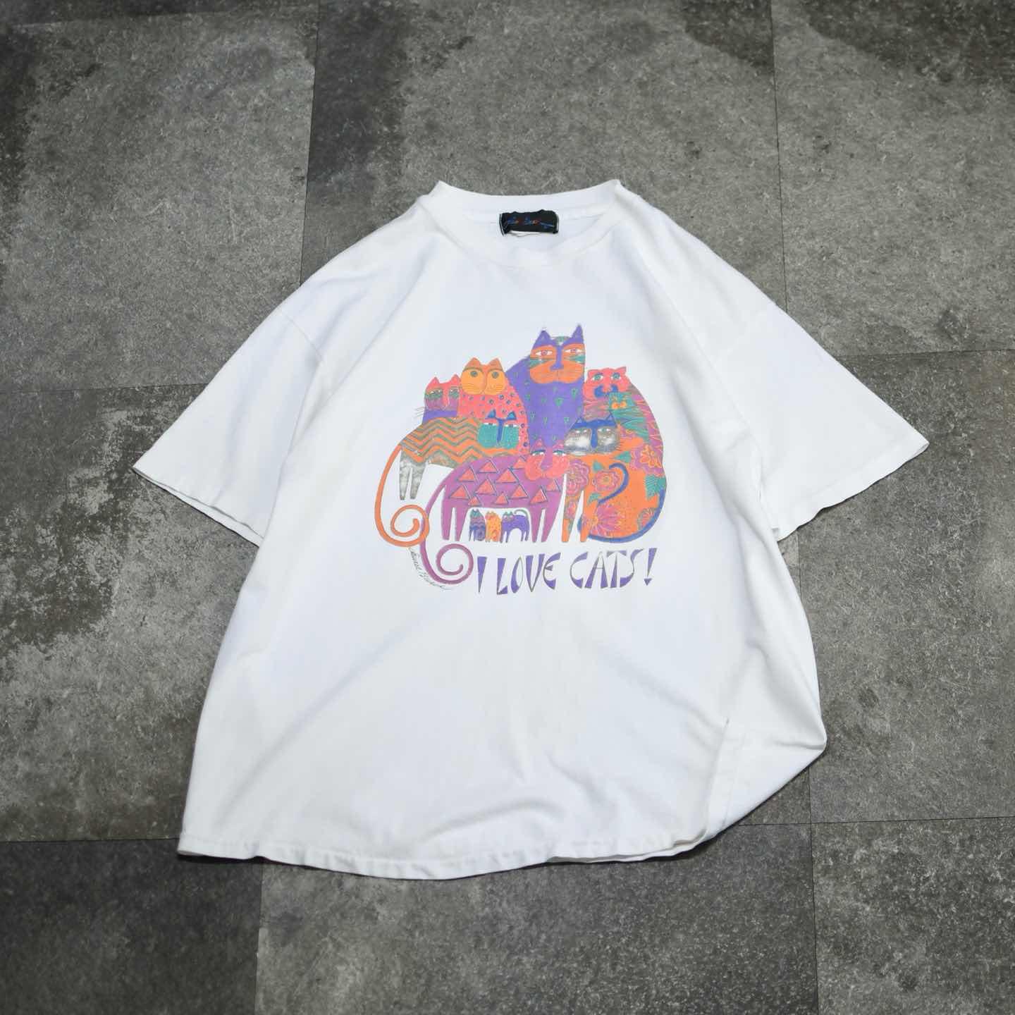 新品未使　90s だんご三兄弟 Tシャツ 古着 当時物 シングルステッチ L 古着通販】古着 90s シングルステッチ USA製 ネコ プリントTシャツ T