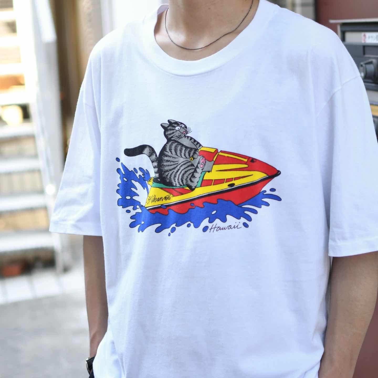 古着通販】90s crazy shirt USA製 シングルステッチ クリバンキャット