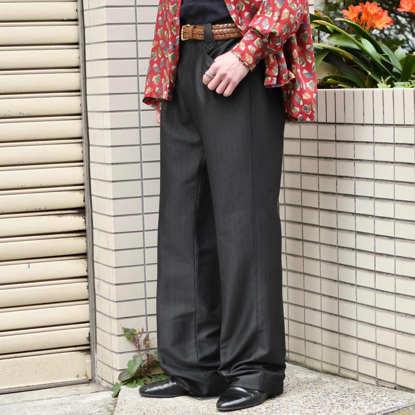 古着通販】古着 70's ~ ウエスタンパンツ ブーツカット フレアパンツ 古着通販】古着 70's ~ ウエスタンパンツ ブーツカット フレアパンツ