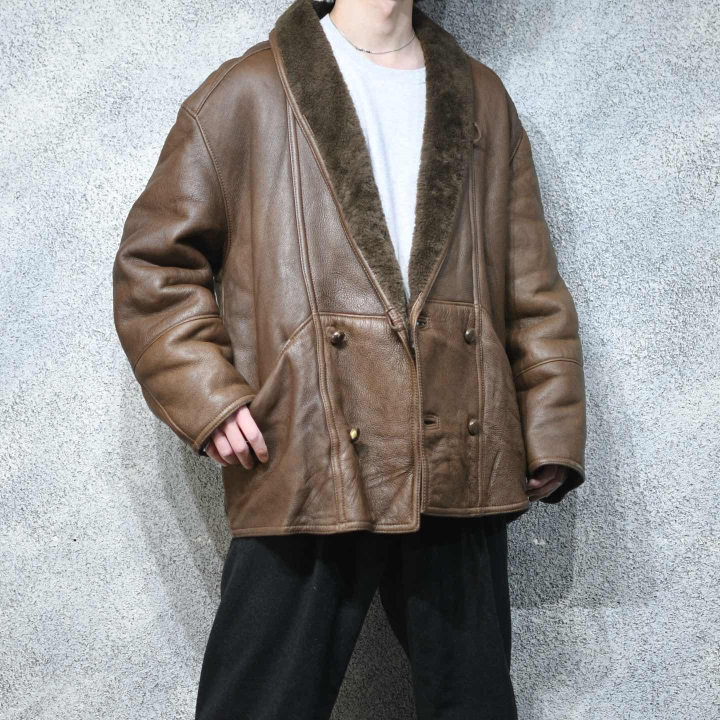 古着通販】古着 オーバーサイズ チロリアンジャケット スウェード