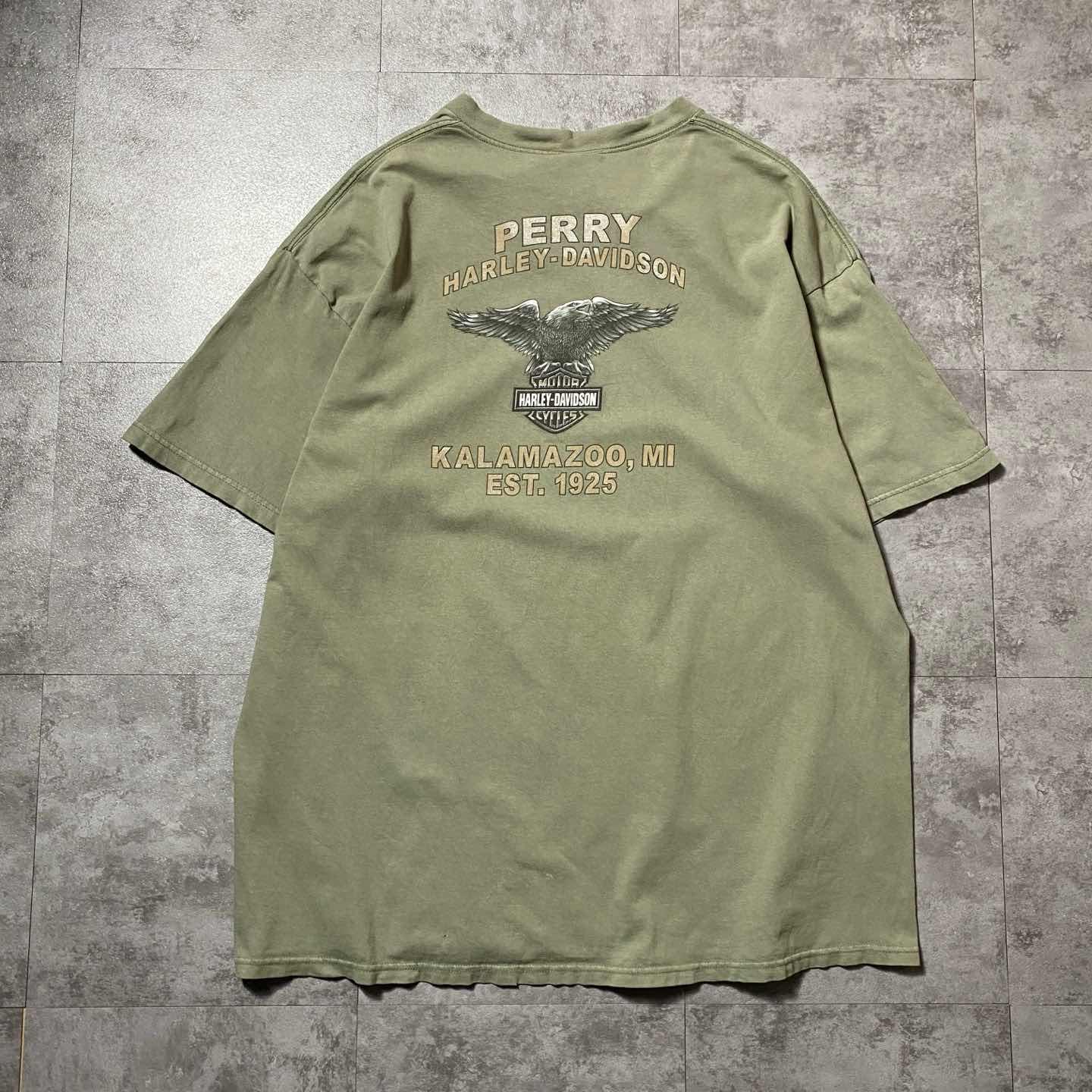 ハーレーダビッドソン Tシャツ USA製 両面プリント | 古着屋mills US