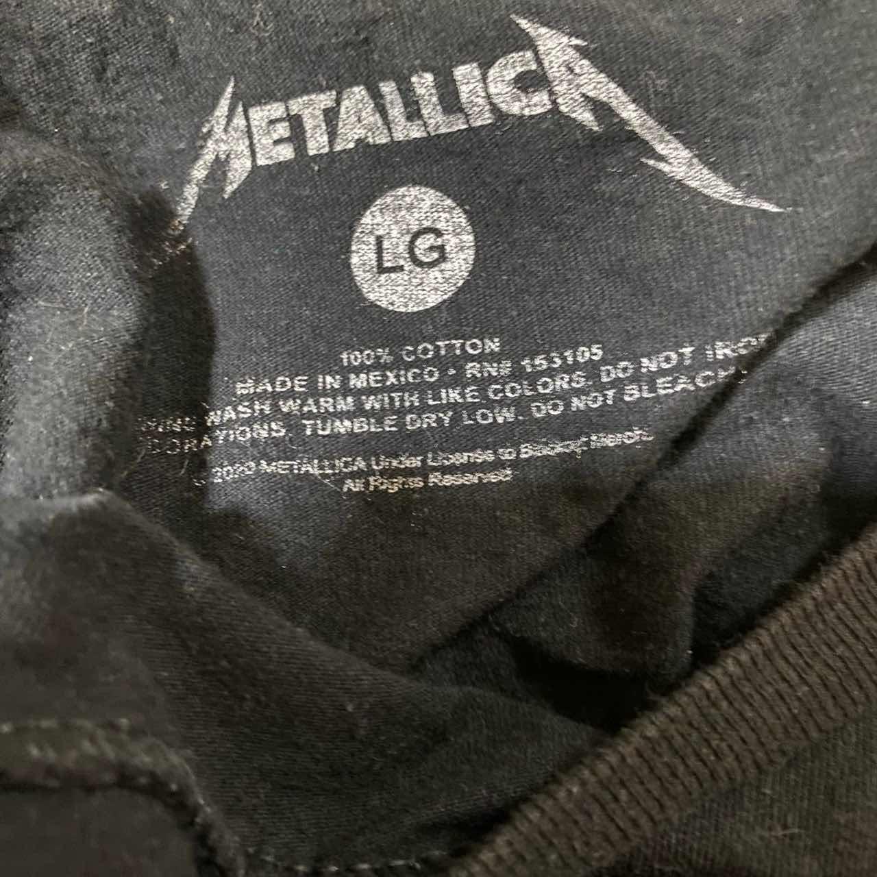 古着通販】【極希少】メタリカ 20周年記念 Tシャツ メキシコ製 XL相当