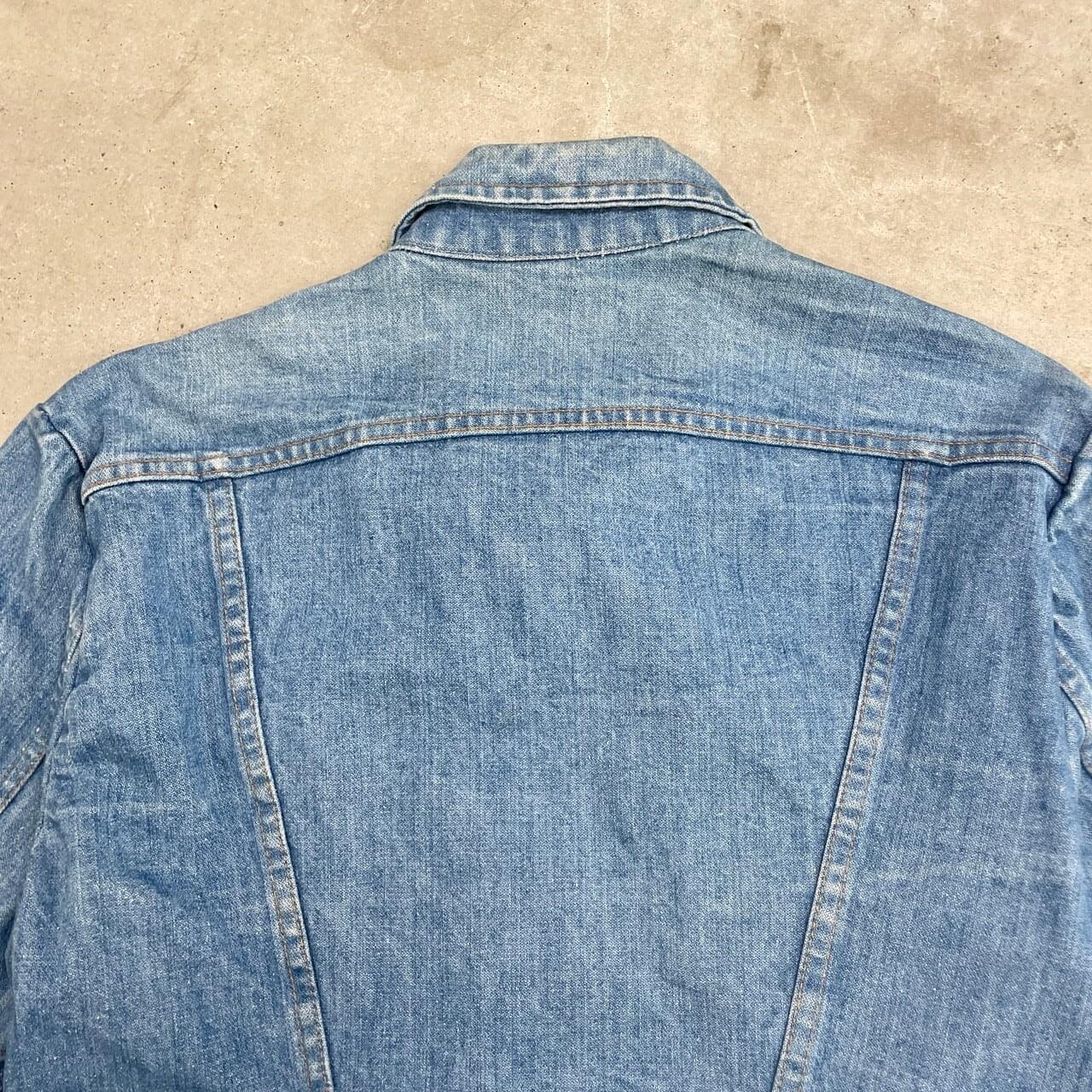 古着通販】70年代 USA製 Wrangler ラングラー デニムジャケット 三角