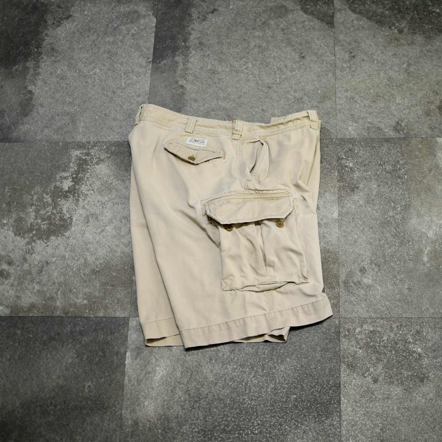 古着通販】古着 POLO RALPH LAUREN 67 chino カーゴ ショーツ VINTAGE