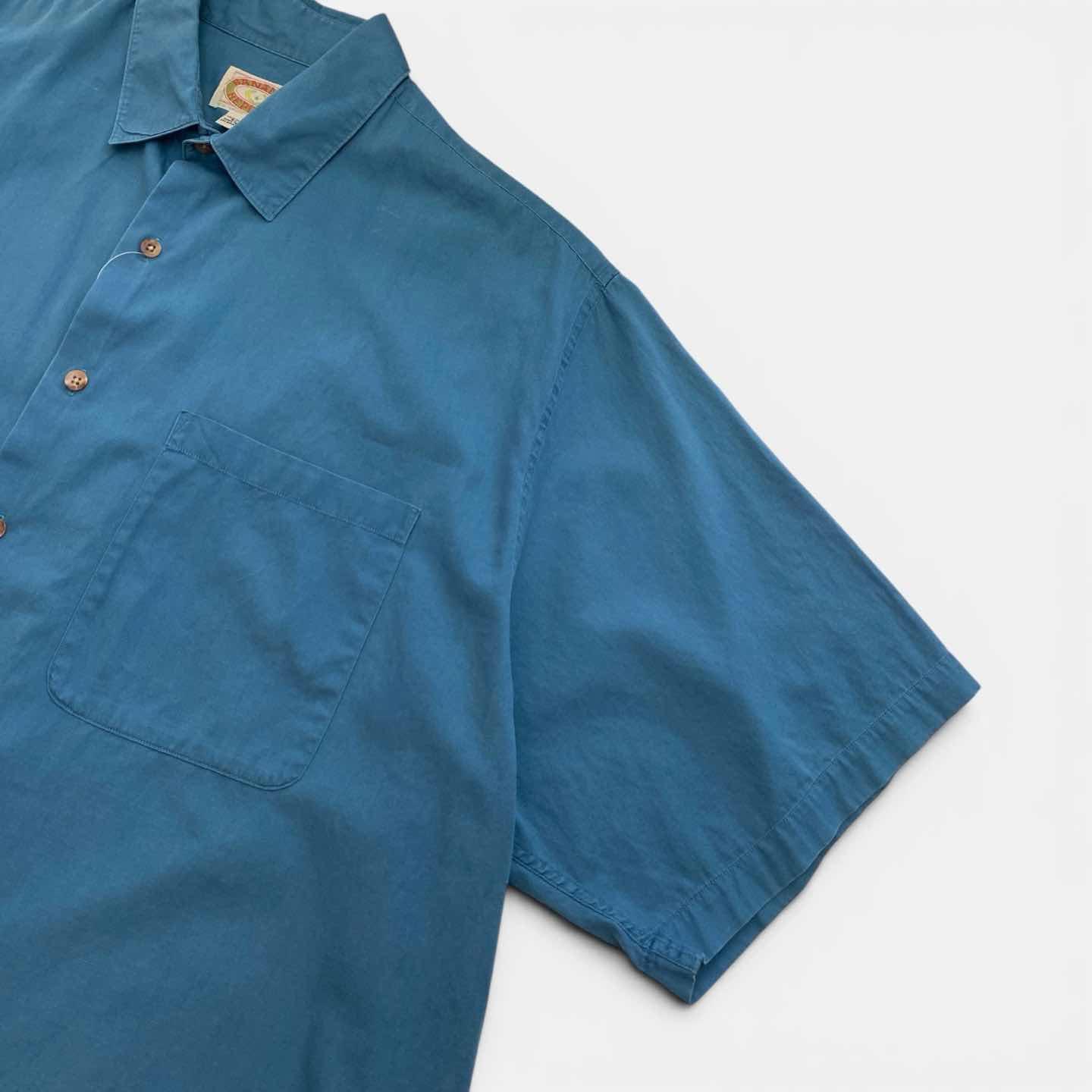 古着通販】80s BANANA REPUBLIC Cotton S/S Box Shirt バナナリ