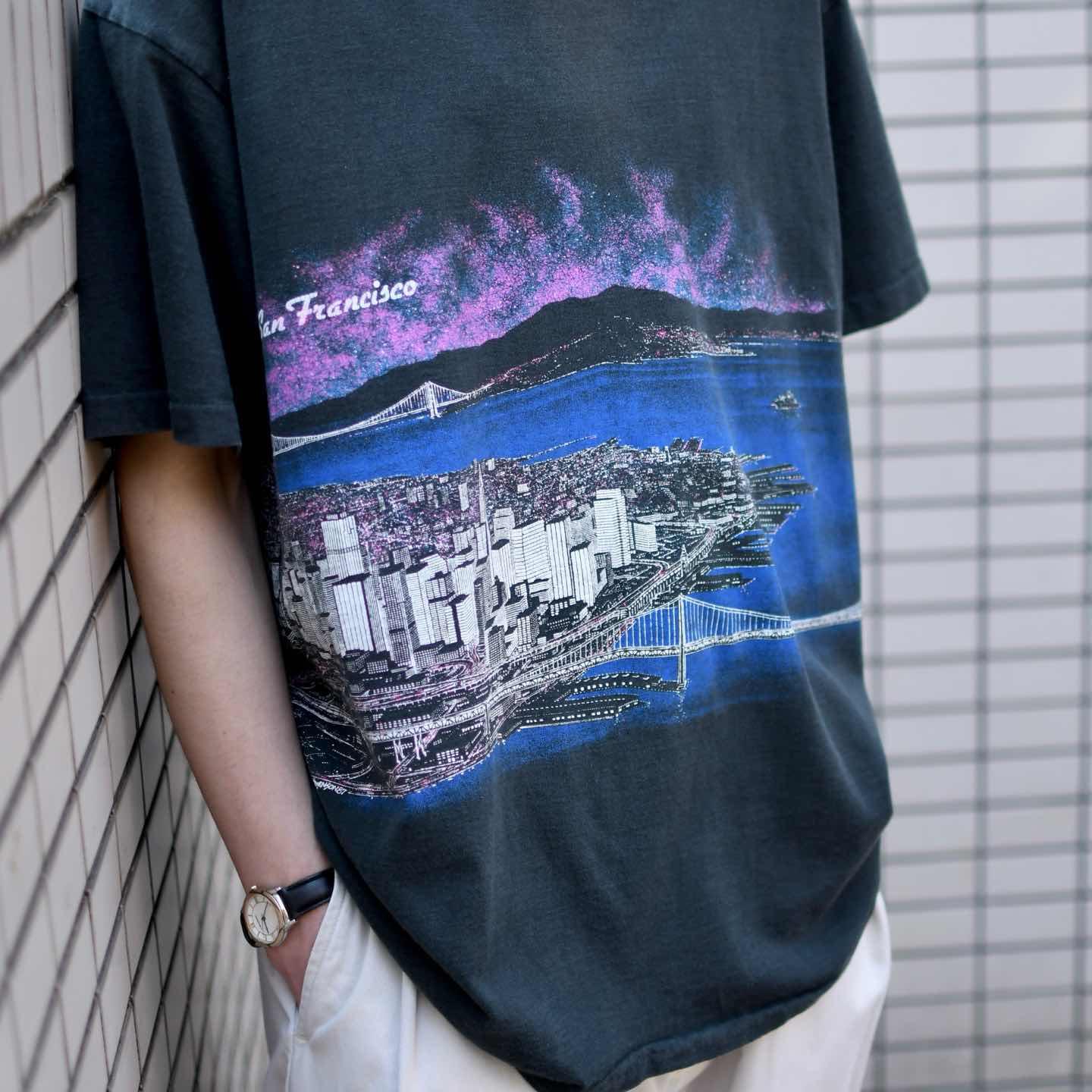 古着通販】古着 90s USA製 シングルステッチ サンフランシスコ