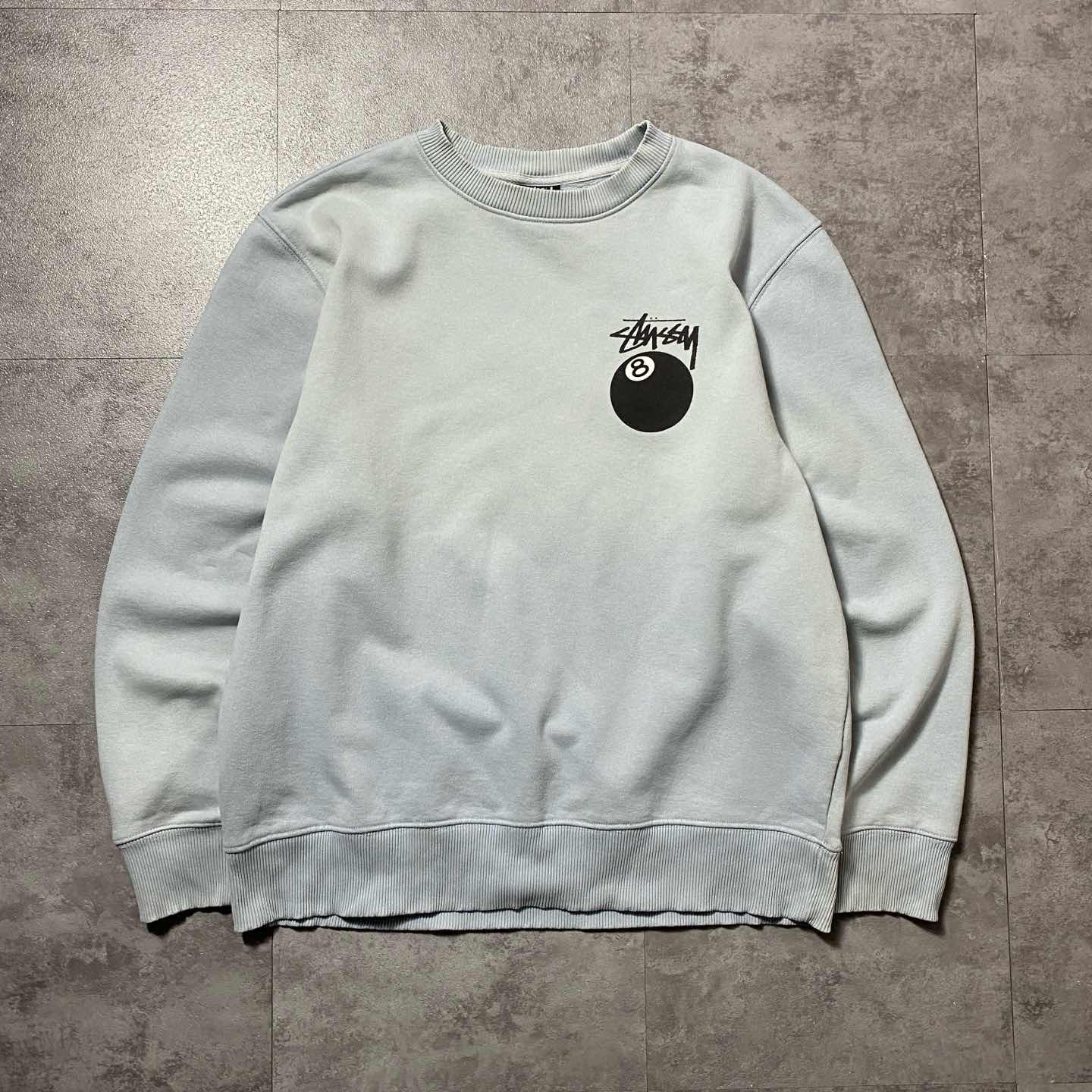 古着通販】stussy ステューシー 8ボール バックプリント