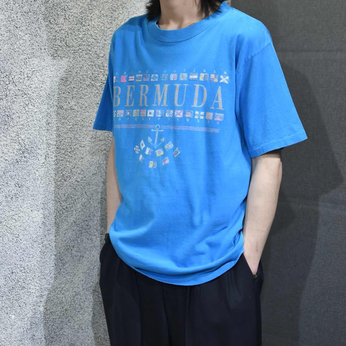 古着通販】古着 90s USA製 シングルステッチ バルミューダ スーベニア