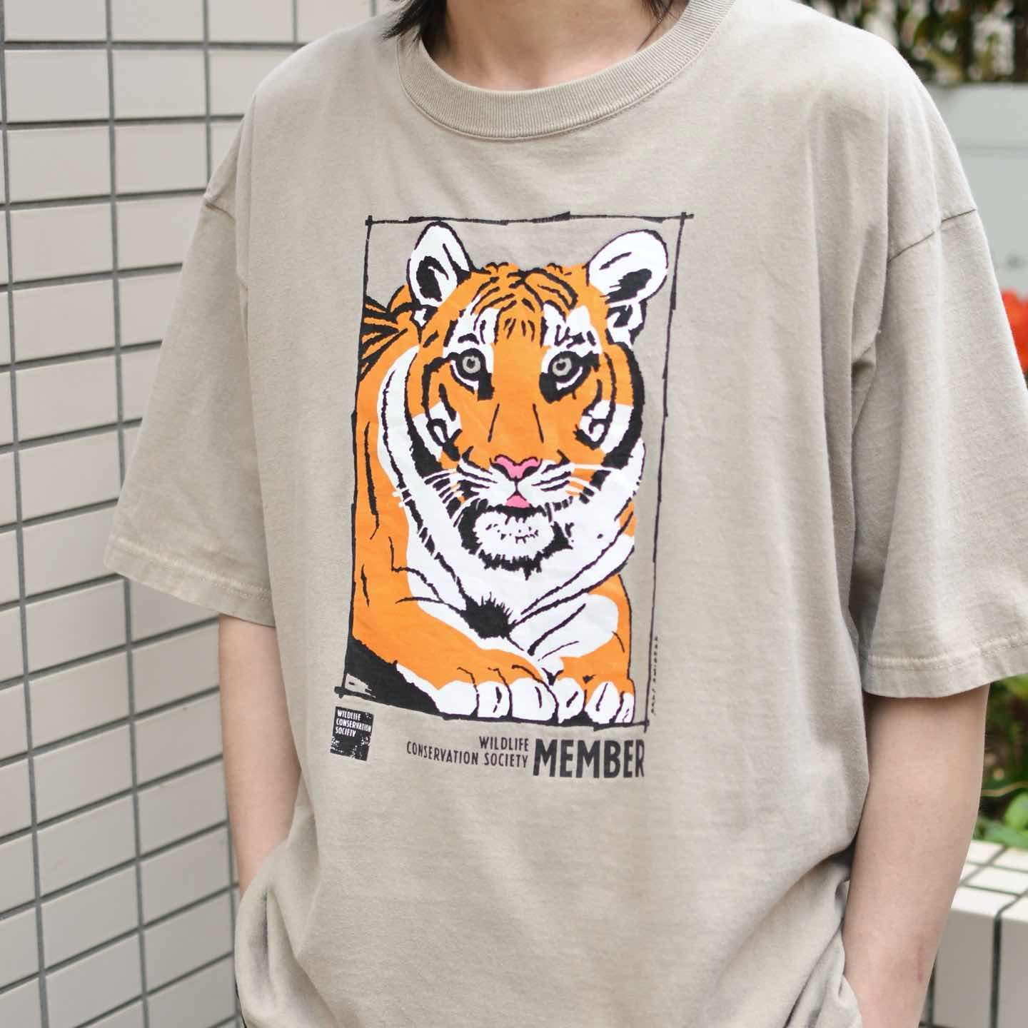古着通販】古着 アニマルプリント プリントTシャツ アニマルTシャツ 