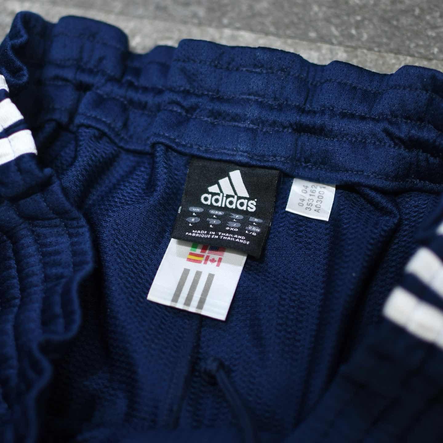古着通販】古着 adidas ワイド トラックパンツ ワイドパンツ サイド