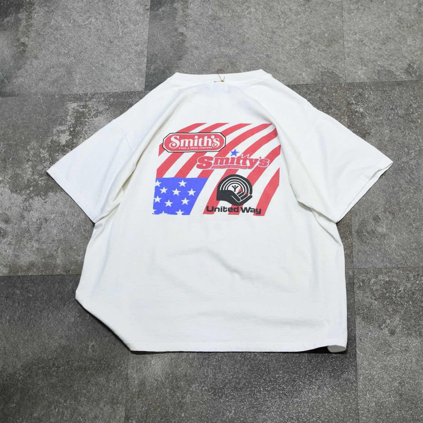 s*e様 90s USA製 チャリティー ヴィンテージ tシャツ 古着通販】古着 90s USA製 スーパー チャリティーイベント Tシャツ 白T