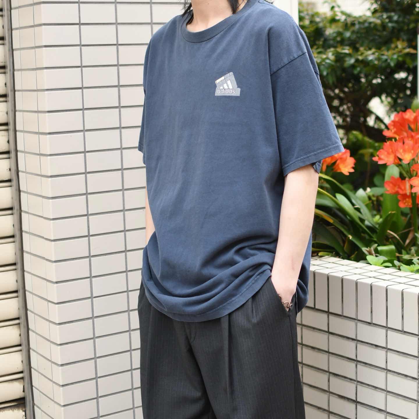 古着通販】古着 adidas バックプリント プリントTシャツ Tシャツ