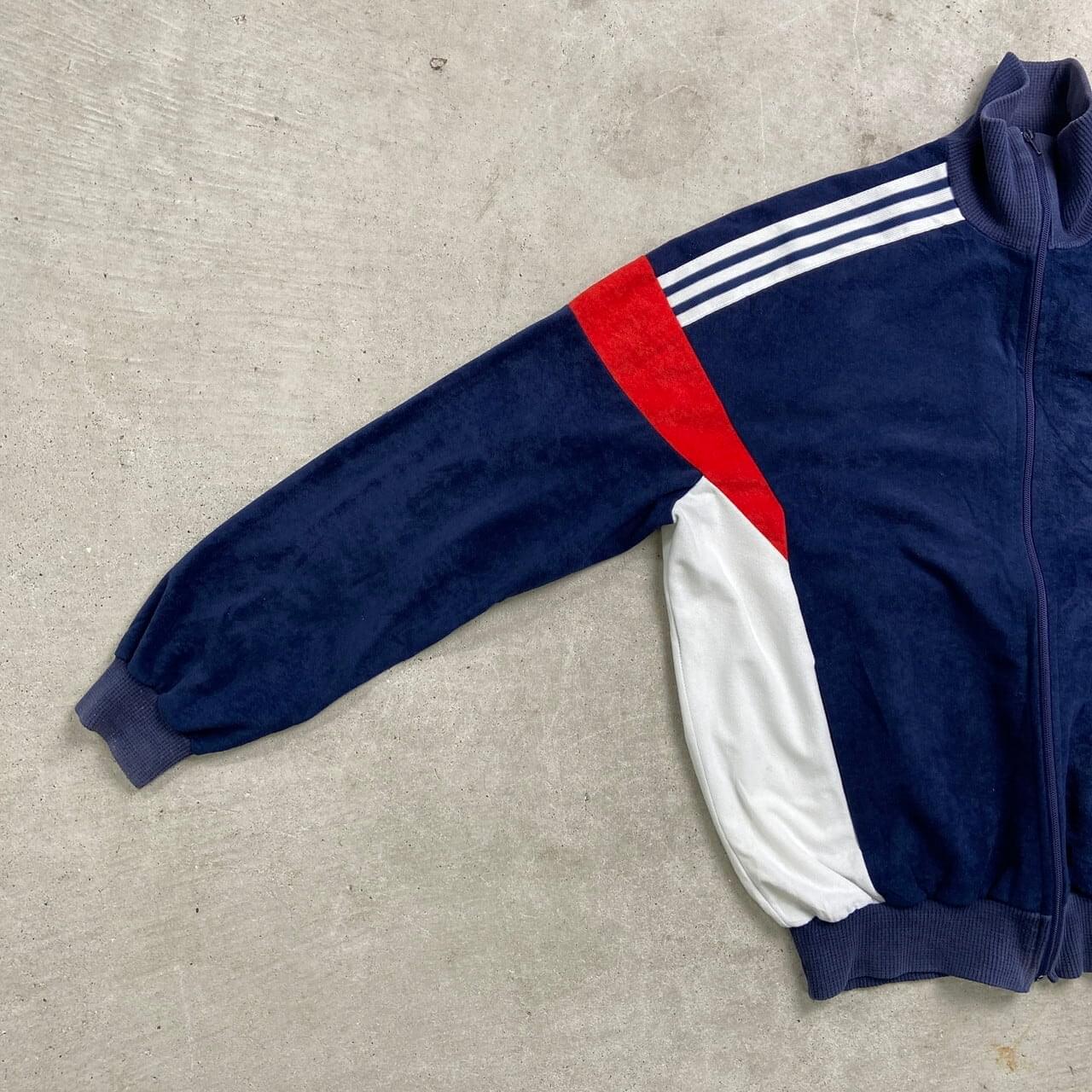 古着通販】70年代 フランス製 adidas アディダス ベロアジャージ