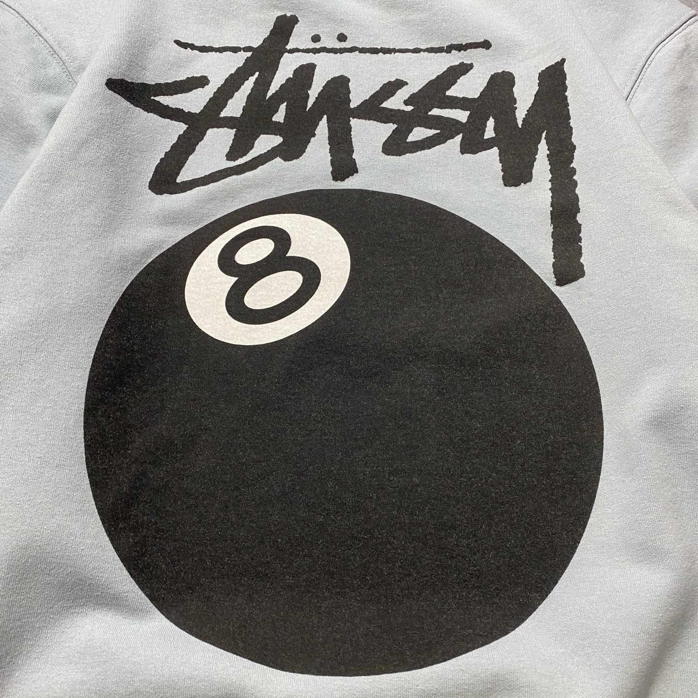 古着通販】stussy ステューシー 8ボール バックプリント