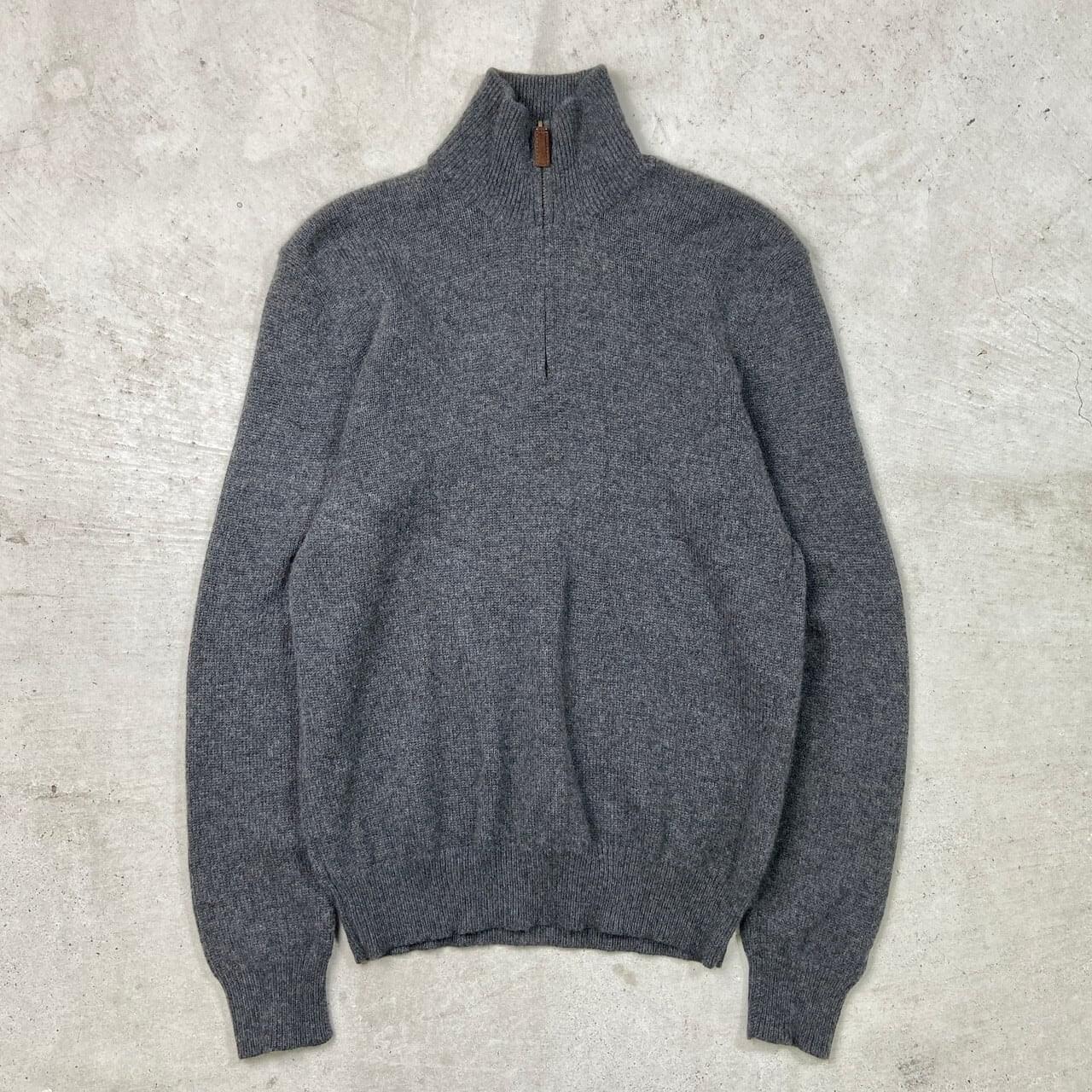 古着通販】Polo by Ralph Lauren ハーフジップニットセーター カシミヤ