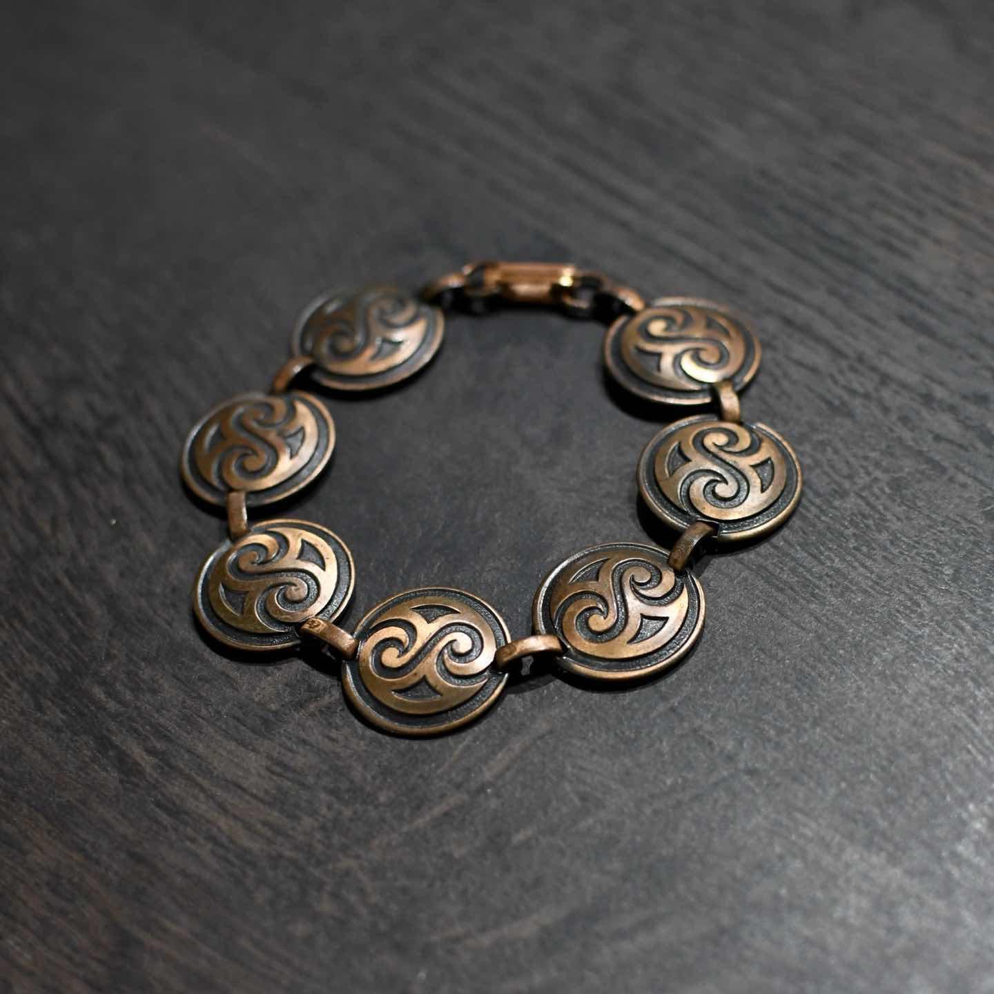 古着通販】古着 ヴィンテージ トリスケル ブレスレット アクセサリー