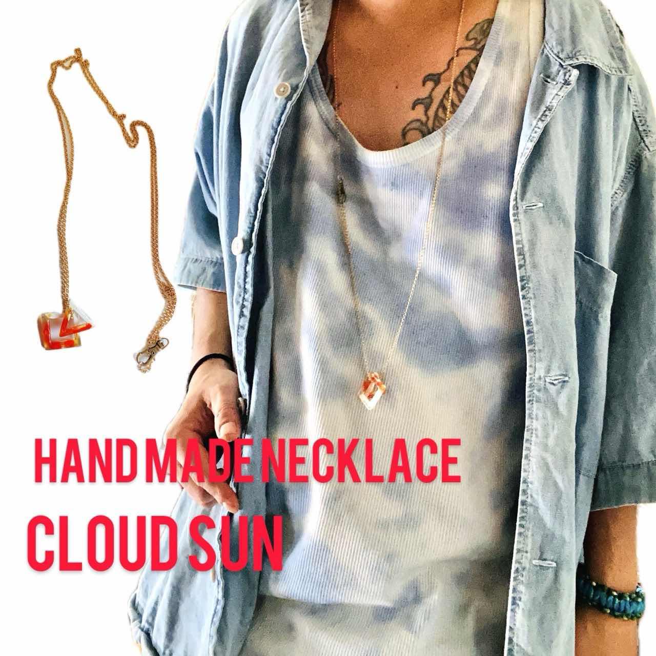 古着通販】hand made necklacecloudsun Opera リメイクの古着