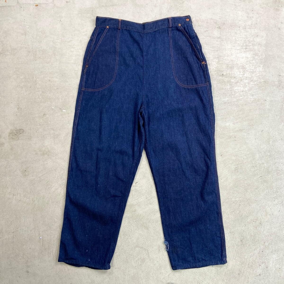 古着通販】50~60年代 STOCKTON OF DALLAS デニムランチパンツ メンズ