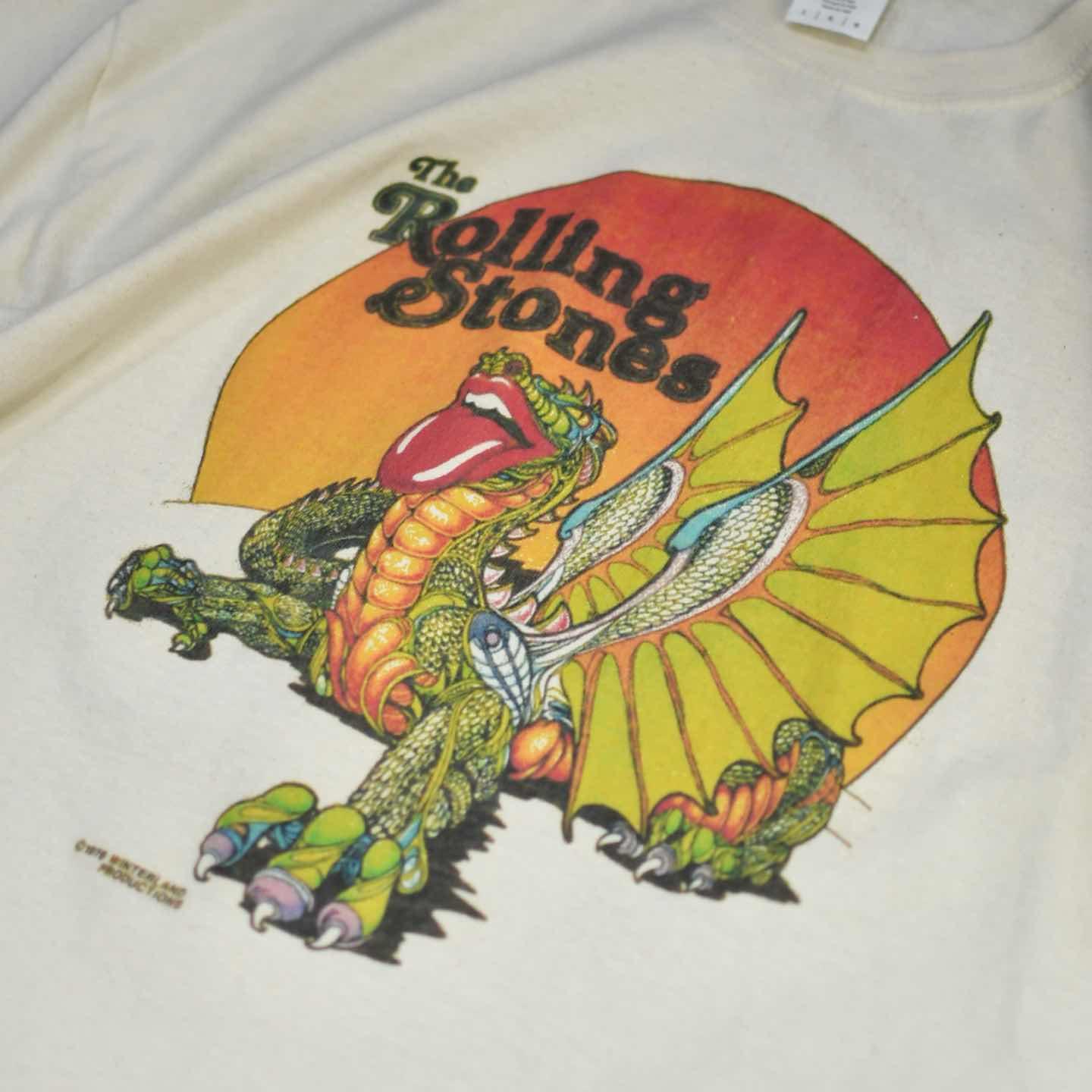 古着通販】古着 The Rolling Stones バンドTシャツ プリントTシャツ