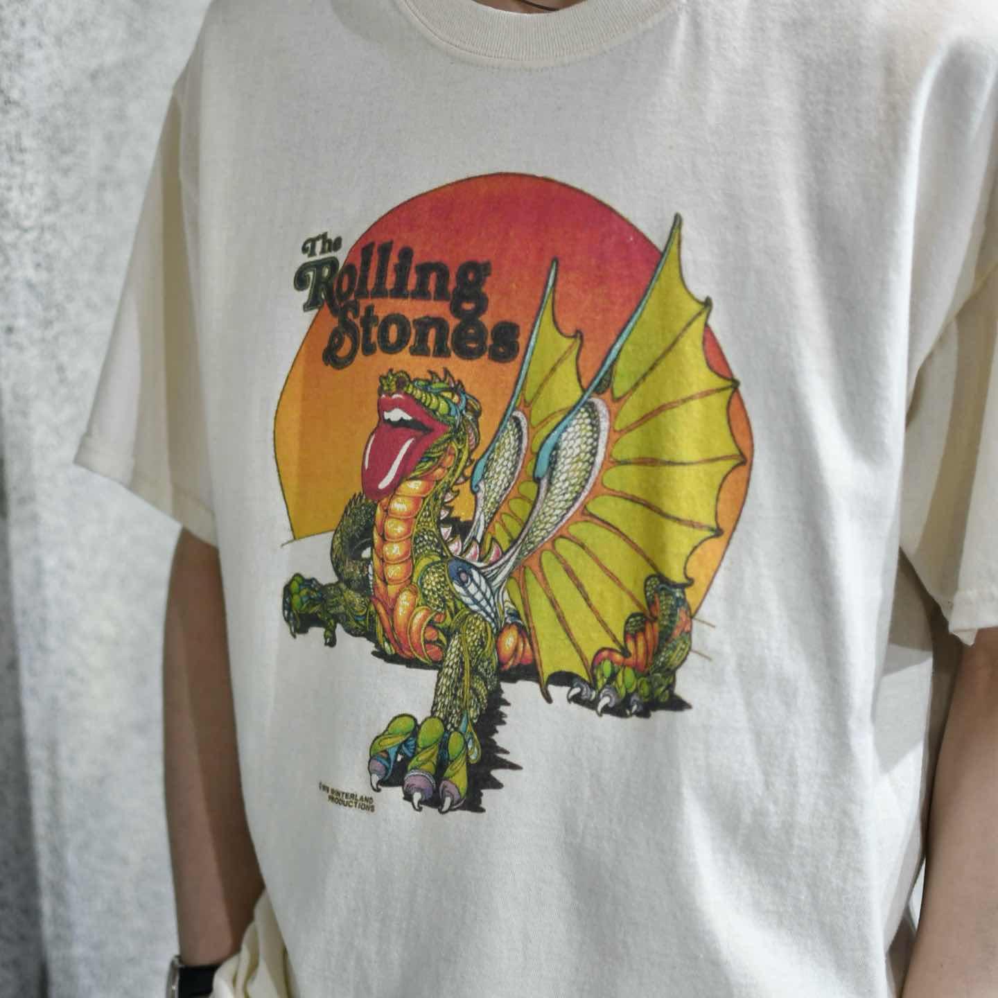 古着通販】古着 The Rolling Stones バンドTシャツ プリントTシャツ
