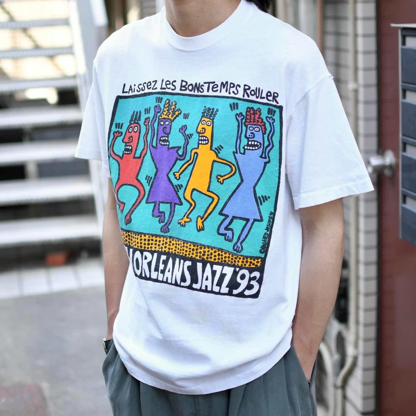 古着通販】古着 93s ニューオリンズ フェスティバル 記念 Tシャツ