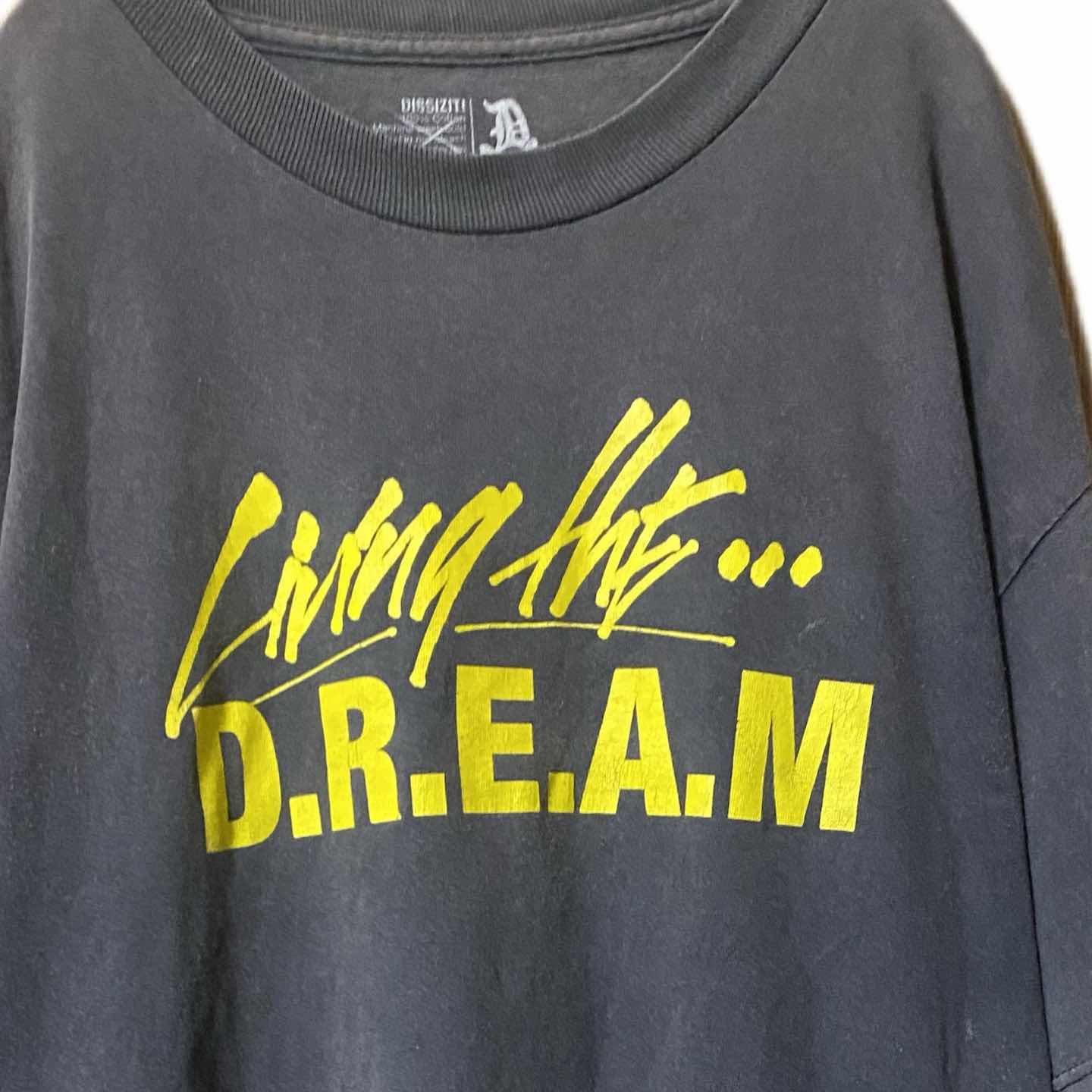 古着通販】00s DISSIZIT! 鬼レアドリームロゴフェードTXL 襤褸 VINTAGE