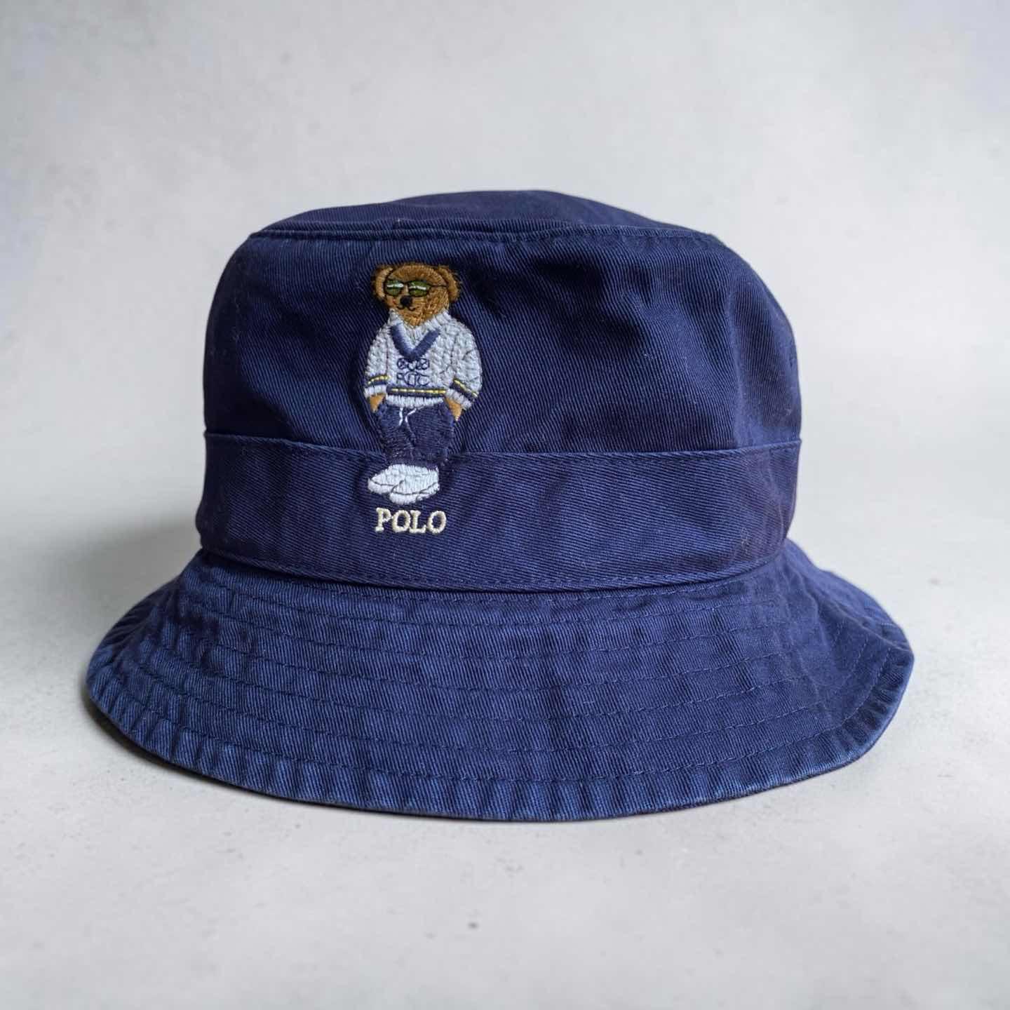 バケットハット ポロ デニム POLO Ralph ラルフローレン ポロベア 帽子