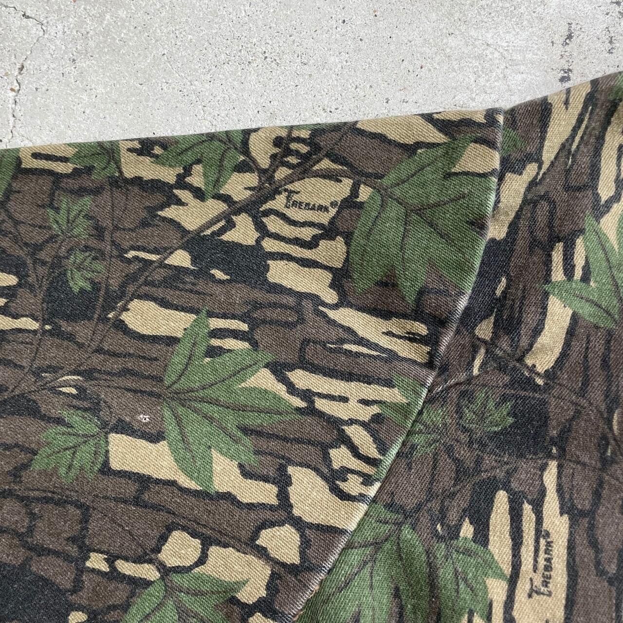 古着通販】90年代 USA製 TREBARK リアルツリー カモ 迷彩 コンバット