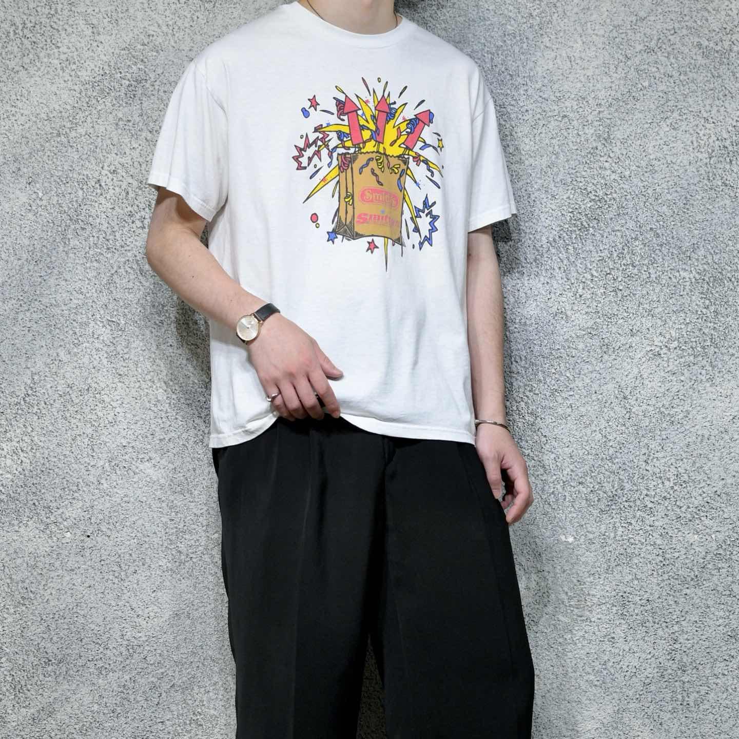 古着通販】古着 90s USA製 スーパー チャリティーイベント Tシャツ 白T