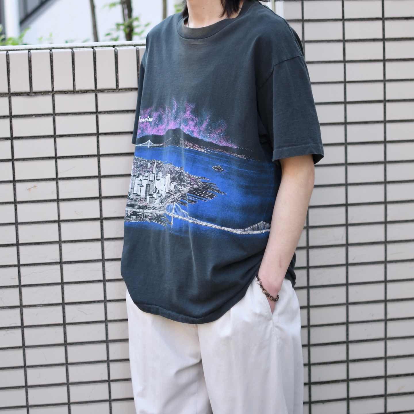 古着通販】古着 90s USA製 シングルステッチ サンフランシスコ