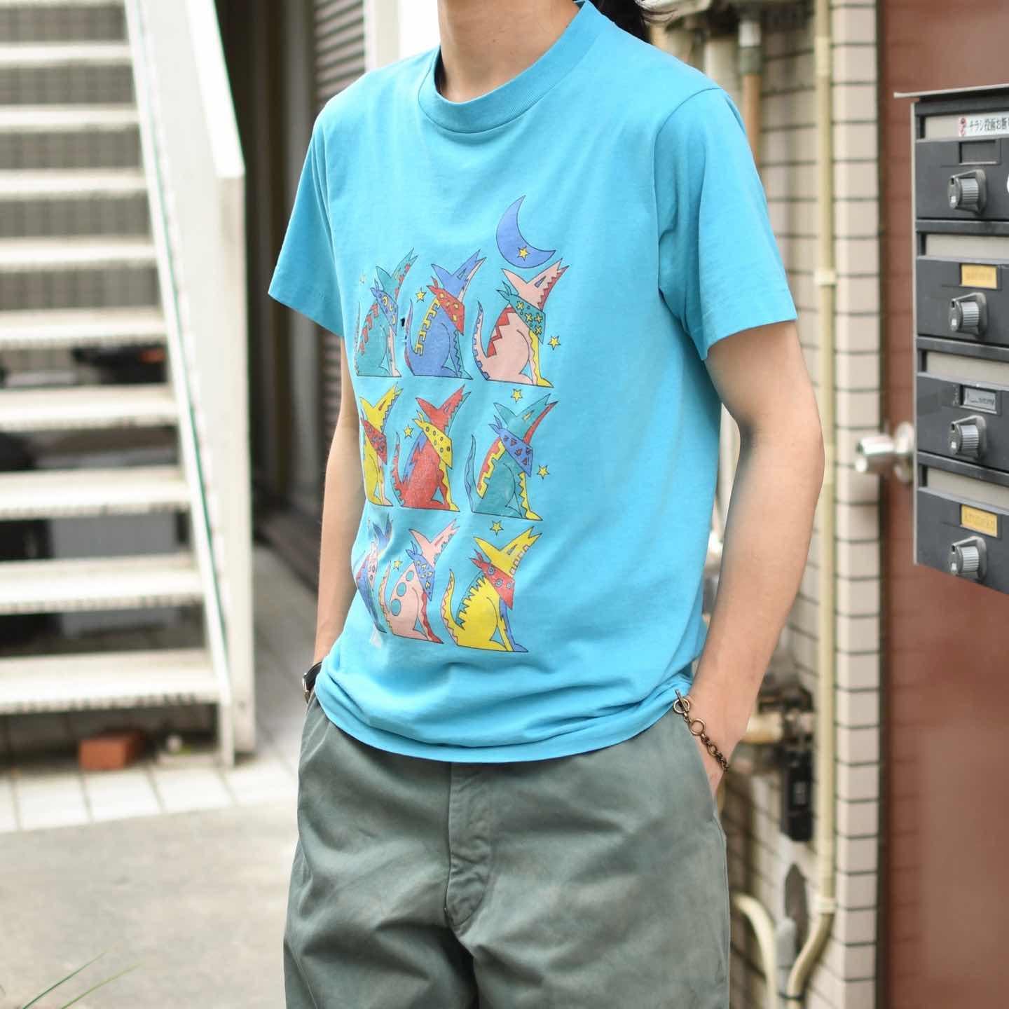 古着通販】USA製 80s Champion NOTRE DAME チャンピオン カレッジ T