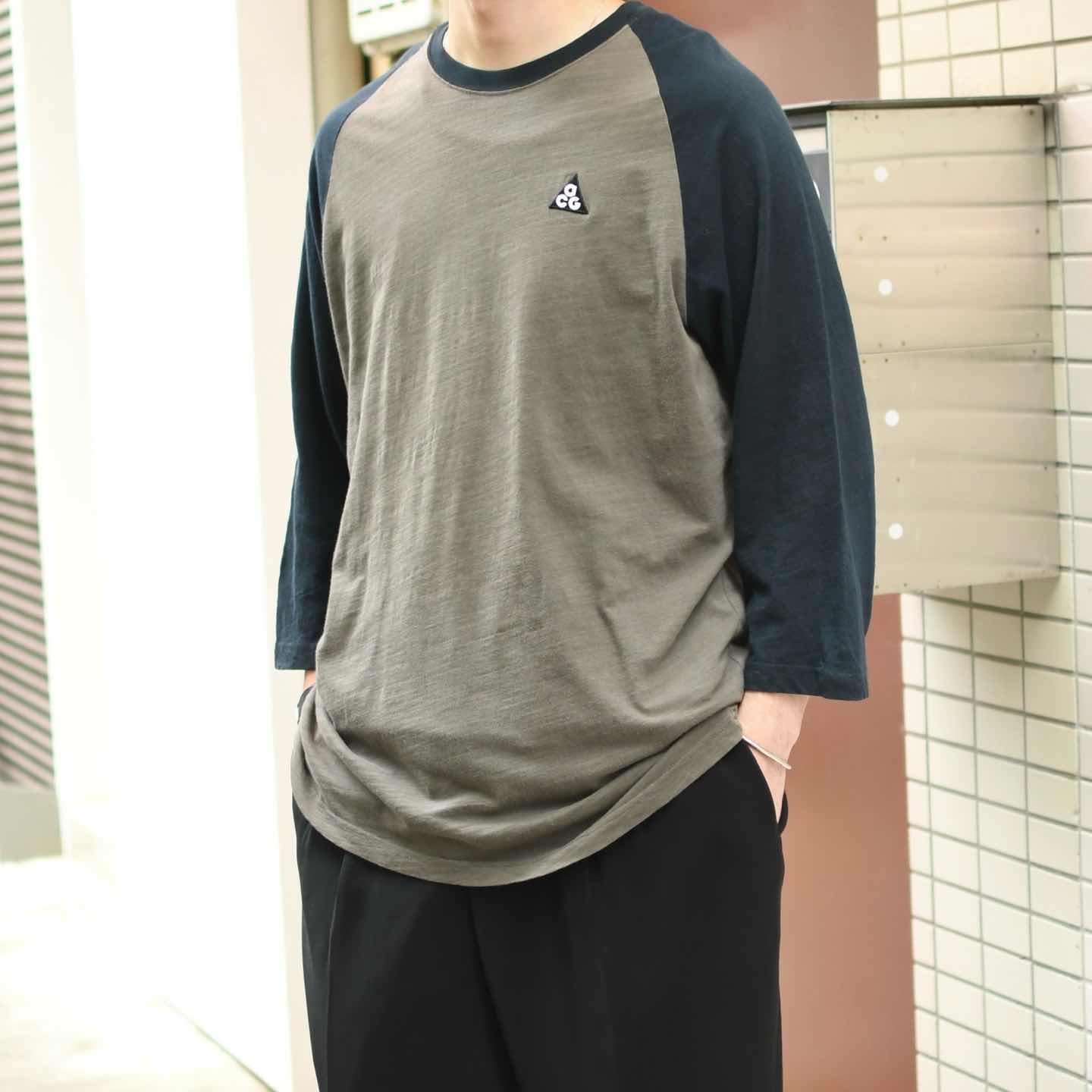 古着通販】古着 NIKE ACG ラグランスリーブ 7分袖 カットソー Tシャツ