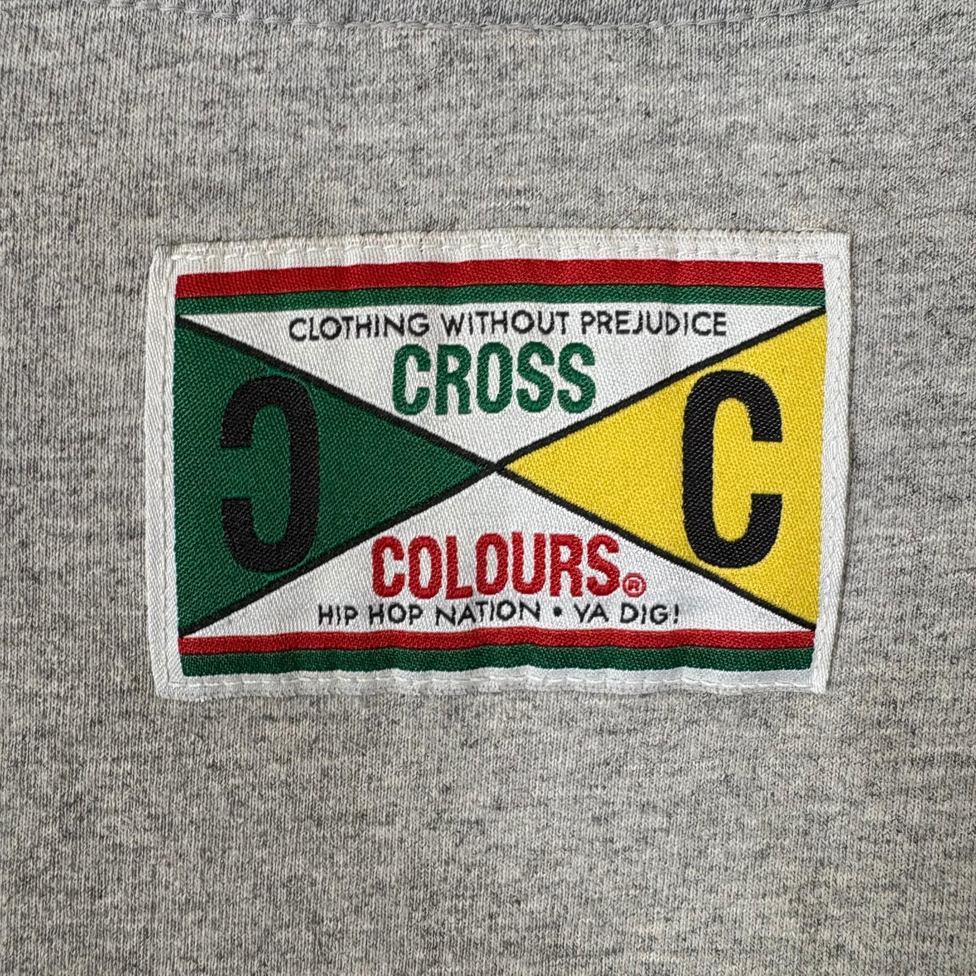 古着通販】00s CROSS COLOURS クロスカラーズ ロゴ プリント Tシャツ
