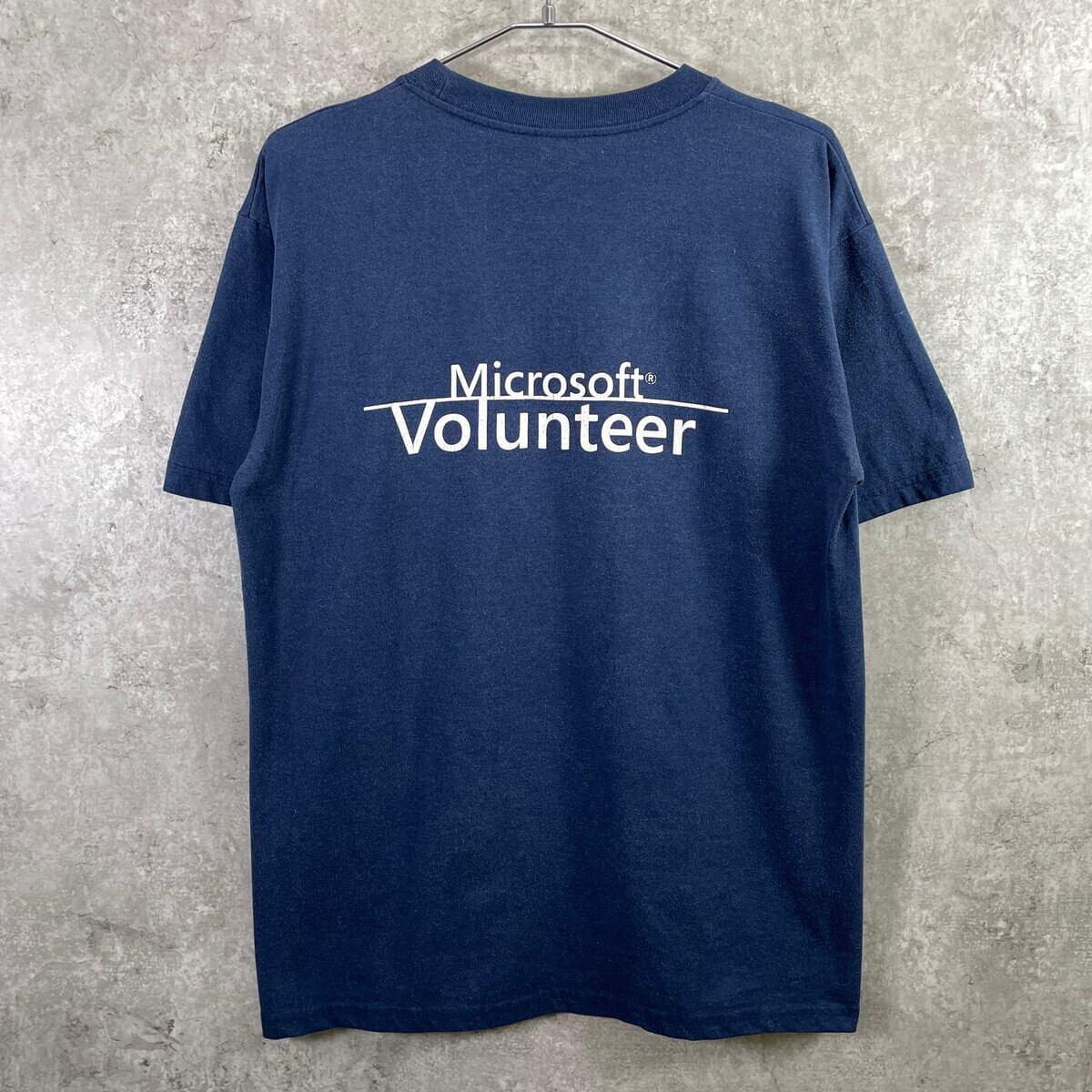 古着通販】00年代 Microsoft マイクロソフト 企業ロゴ プリントTシャツ